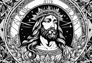 simbolo de jesus tattoo idea