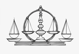 balance tattoo idea