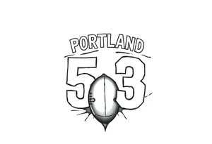 Portland oregon 503, football 53 tattoo idea