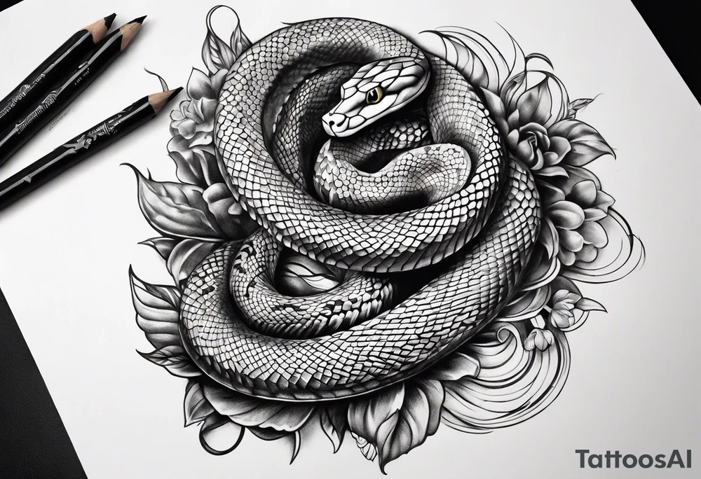 SNAKE tattoo idea