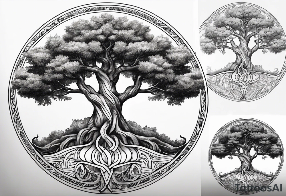 yggdrasil tattoo idea