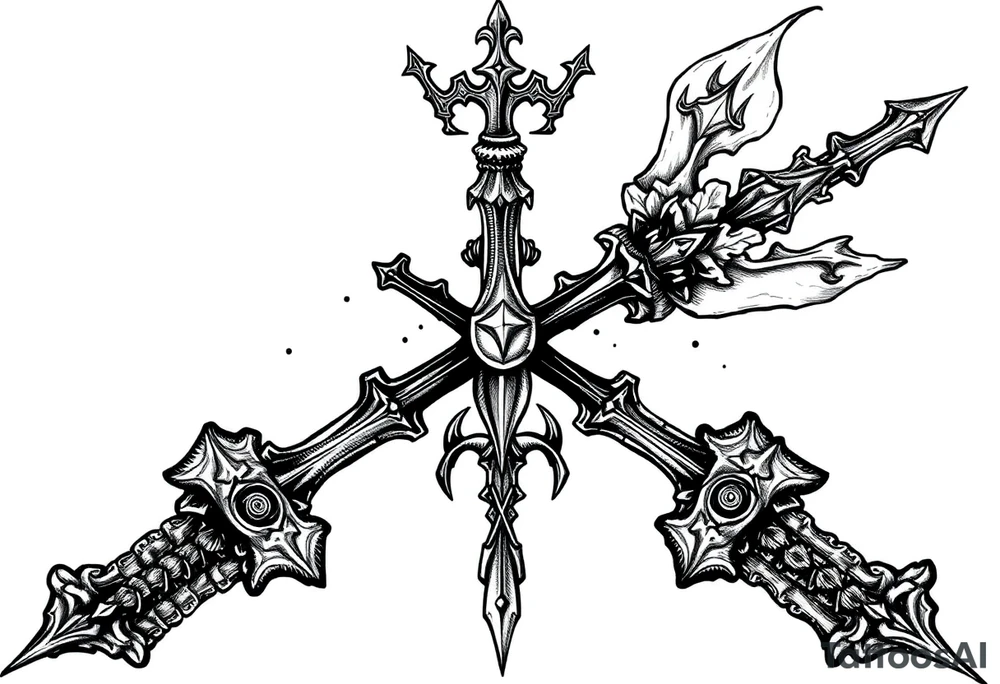Queen Anne's Revenge tattoo idea