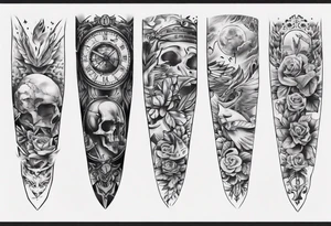 men’s arm sleeve, poland tattoo idea