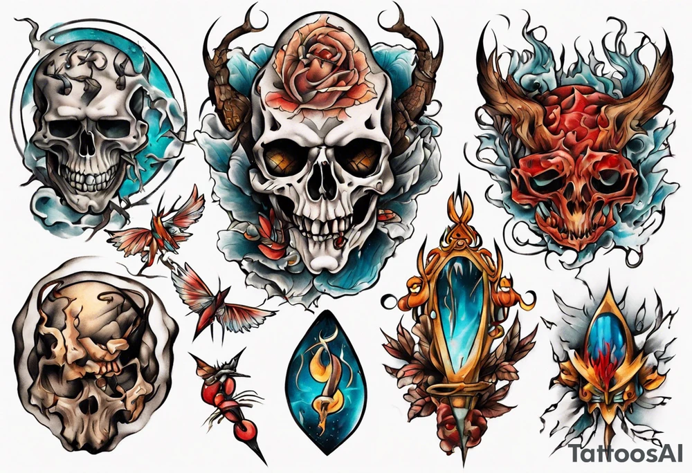 tier 
krebs tattoo idea