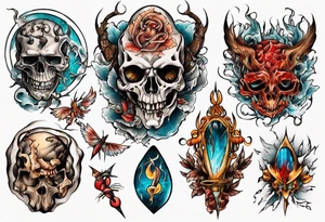 tier 
krebs tattoo idea