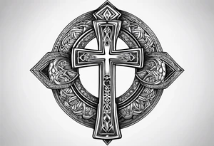 ankh, arm tattoo idea
