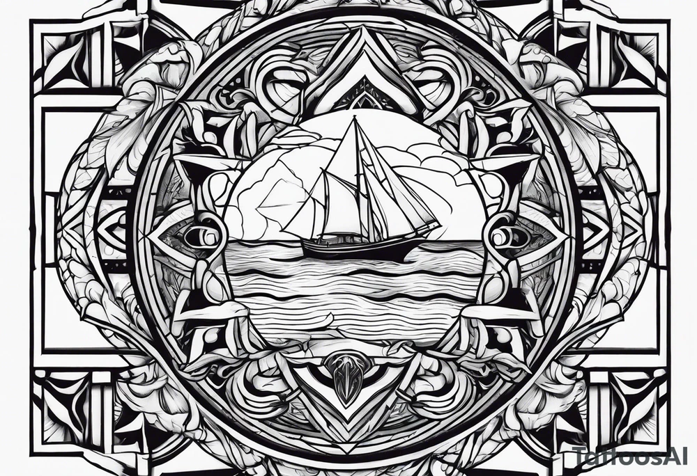Bermuda tattoo idea