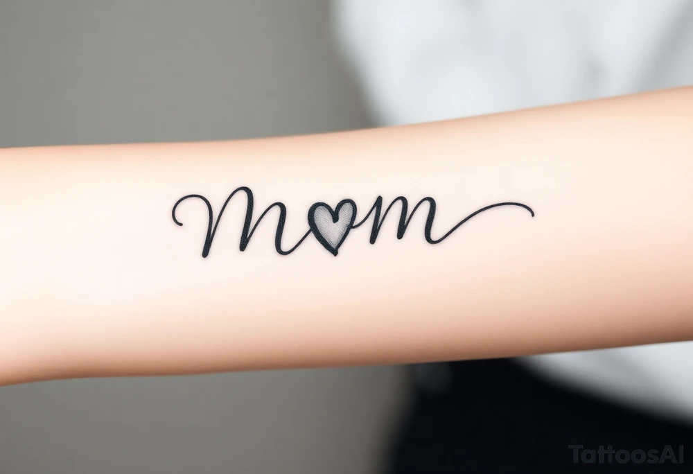 Mom tattoo idea