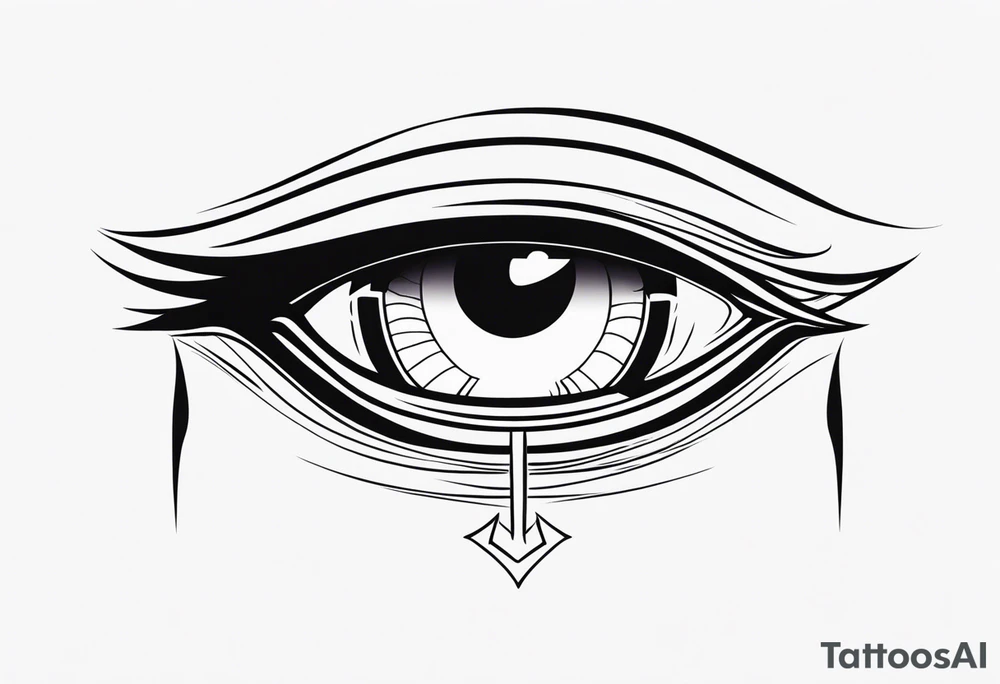 Byakugan eyes tattoo idea