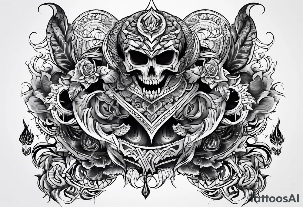 Horror tattoo idea