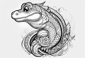 Yoshi tattoo idea