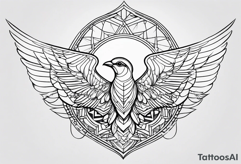 Simple birds tattoo idea