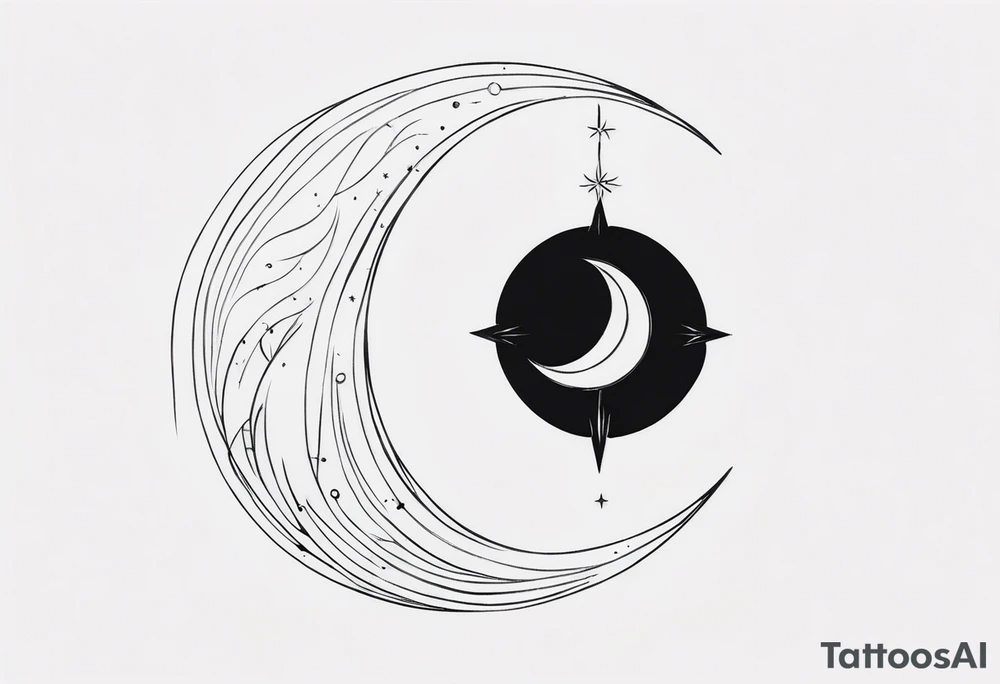 explore symbole
sacred crescent moon
glyph
fire symbol
celestial tattoo idea
