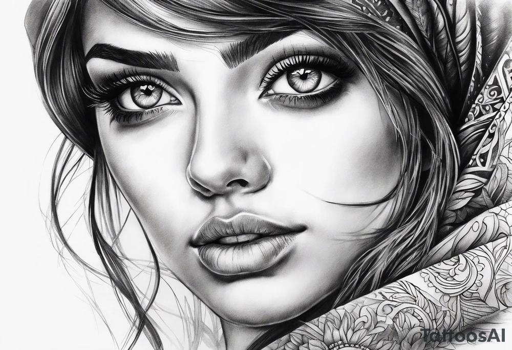 Eyes tattoo idea