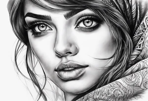Eyes tattoo idea