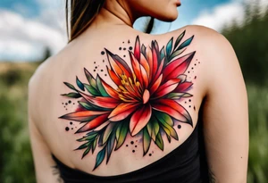 Indian paintbrush tattoo idea