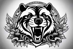 Angry Mc Badgers tattoo idea