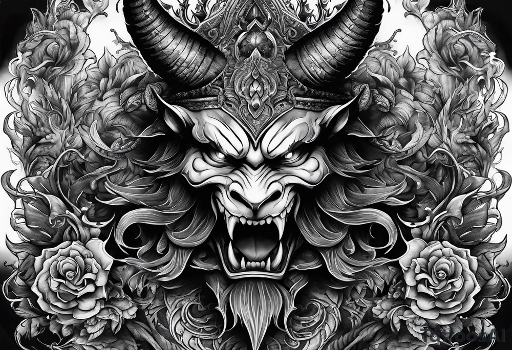 demons and fears tattoo idea