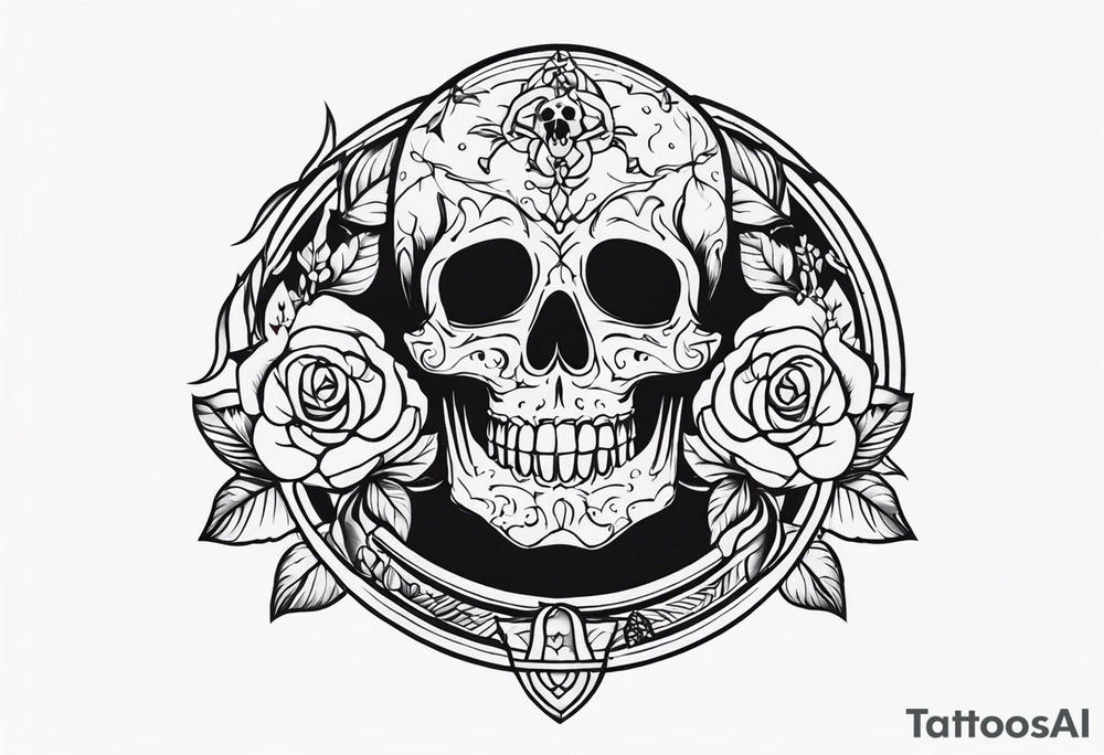 Memento mori tattoo idea