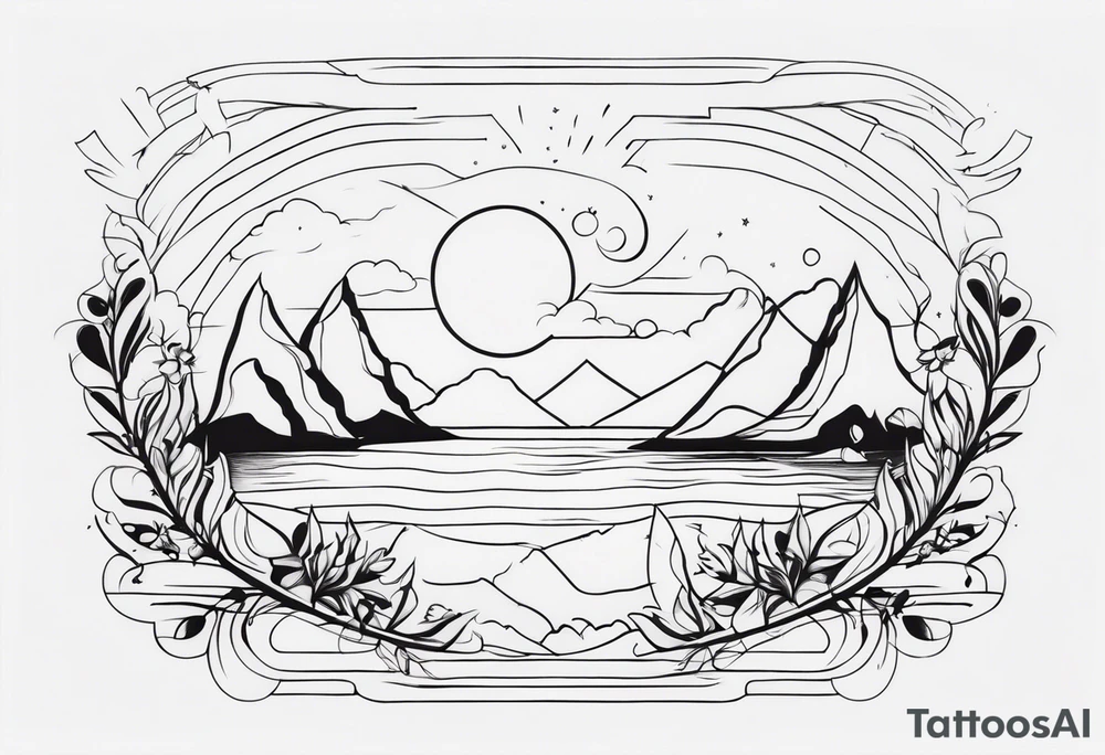 You are unique tattoo idea