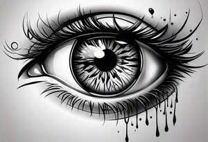 Eye ball tattoo idea
