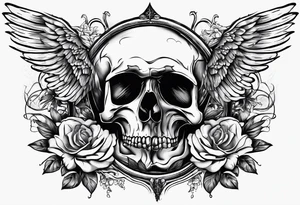 Love’s the death of peace of mind tattoo idea