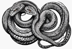 lucifer's snake tattoo idea