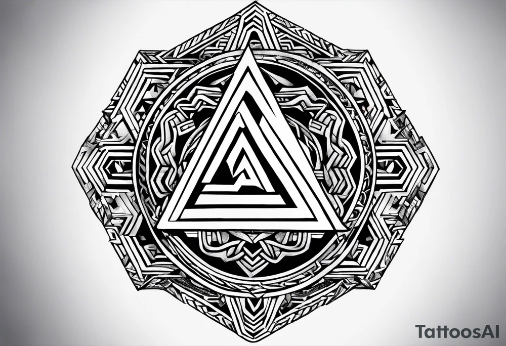 Danish valknut tattoo idea