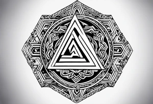 Danish valknut tattoo idea
