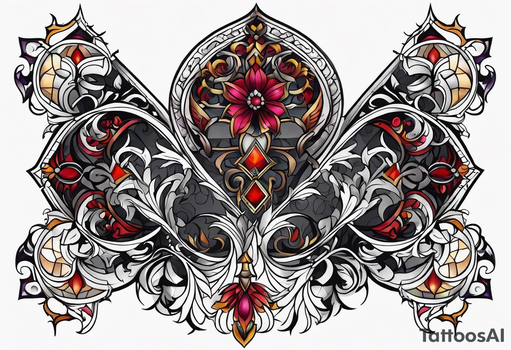 Gothic tattoo idea