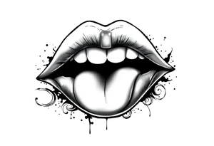Modernised representation of war propaganda: Loose lips sink ships tattoo idea