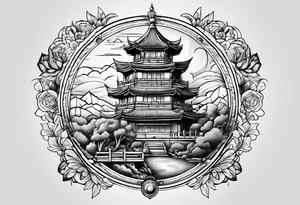 world traveller tattoo idea