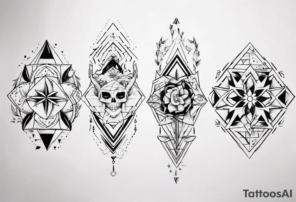 Sister tattoos for three tattoo idea