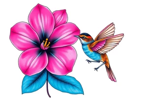 pink camelia flower
blue brown wren bird tattoo idea