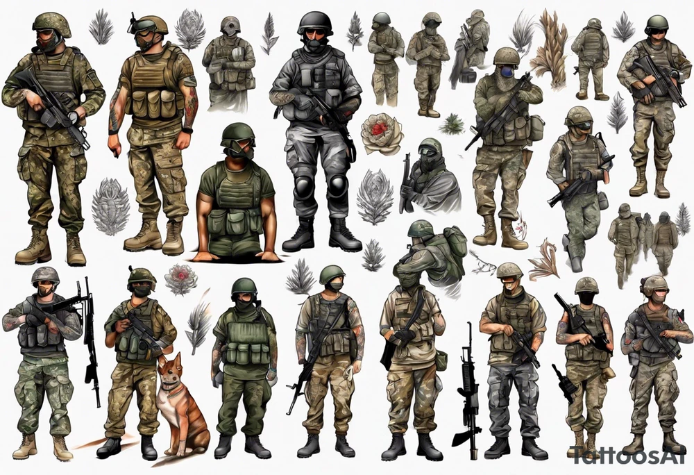 sas soldier tattoo idea
