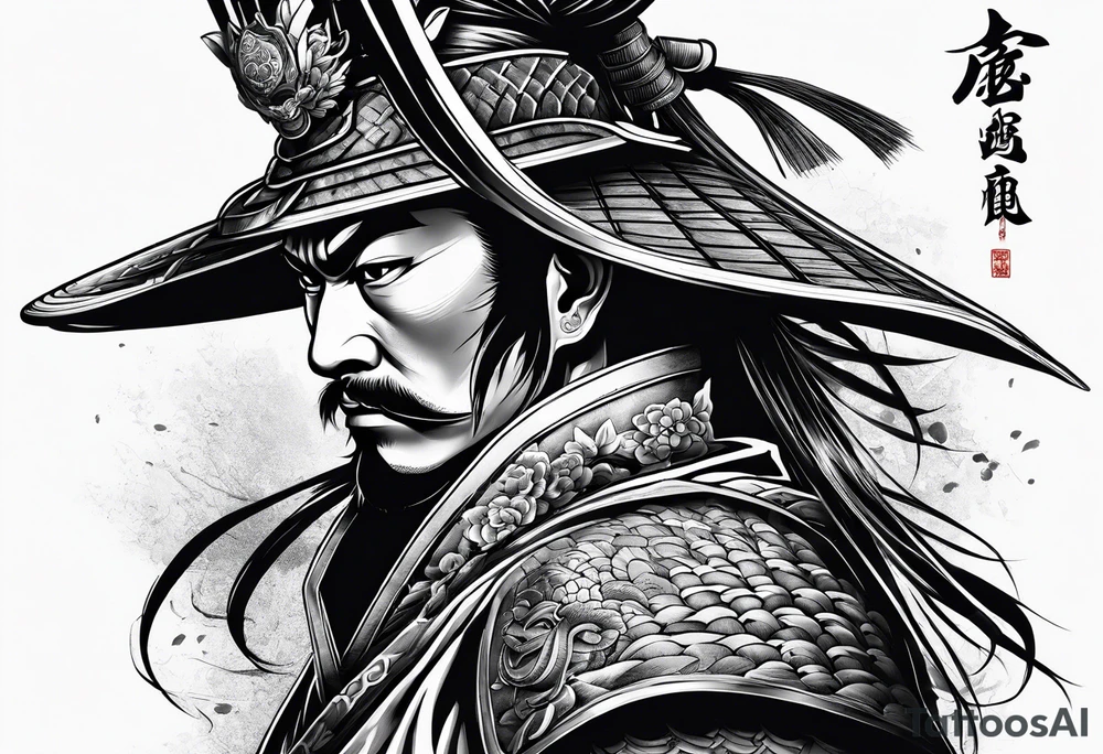 Samurai tattoo idea