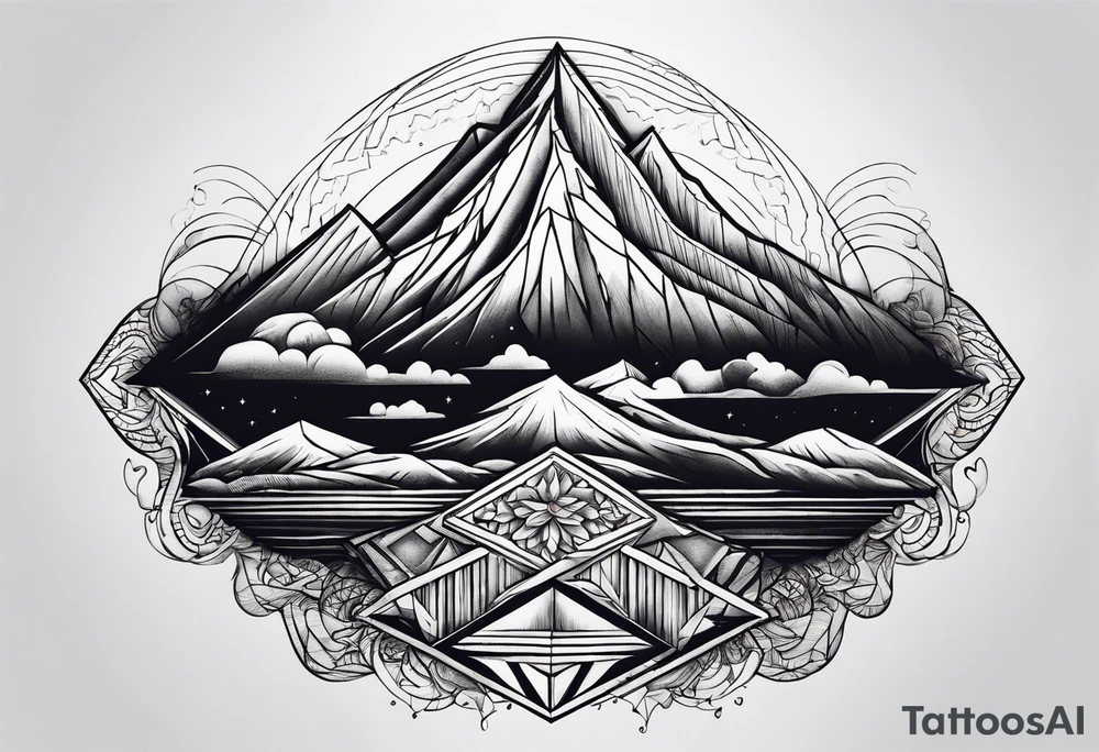 Volcan tattoo idea