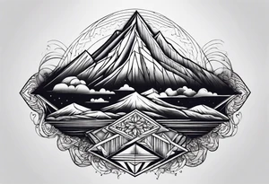 Volcan tattoo idea
