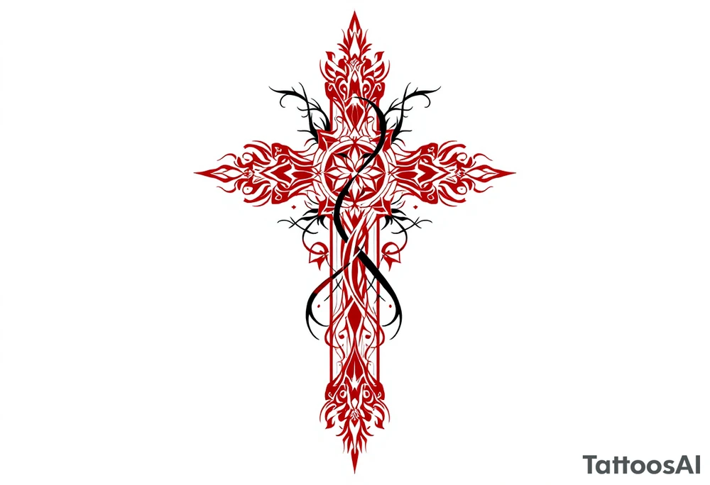 red cross tattoo idea