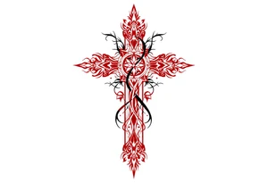 red cross tattoo idea