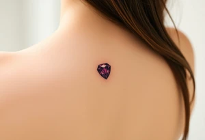 Small Ruby gem tattoo idea