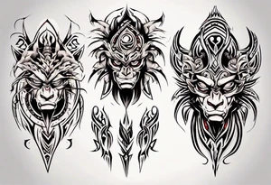 2 sons tattoo idea