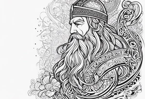 Viking prayer poem tattoo idea