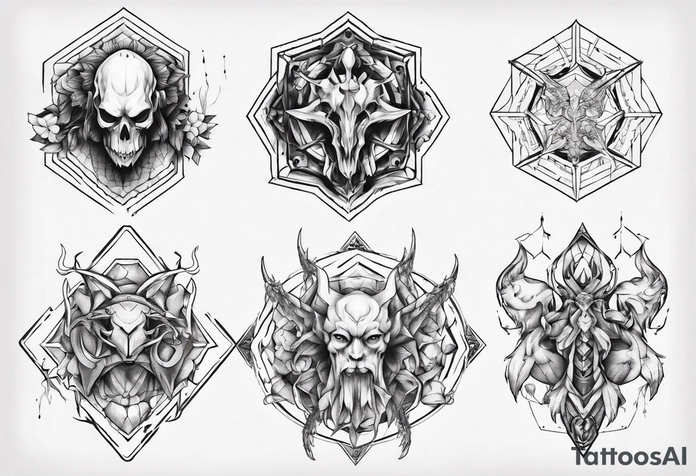 Hexadin tattoo idea