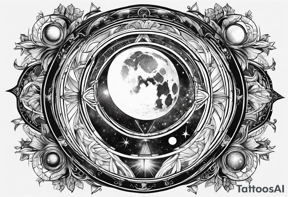 A tattoo that reflects my interest in astronomy. tattoo idea