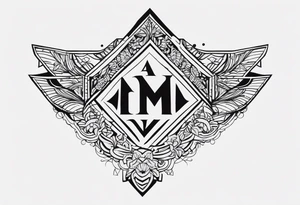 Νίψον ἀνομήματα, μὴ μόναν ὄψιν 
lettering on chest tattoo idea