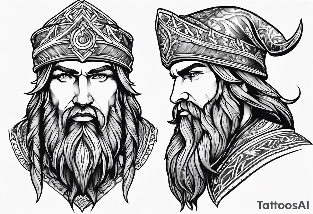 Ullr tattoo idea