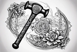 A hammer tattoo idea