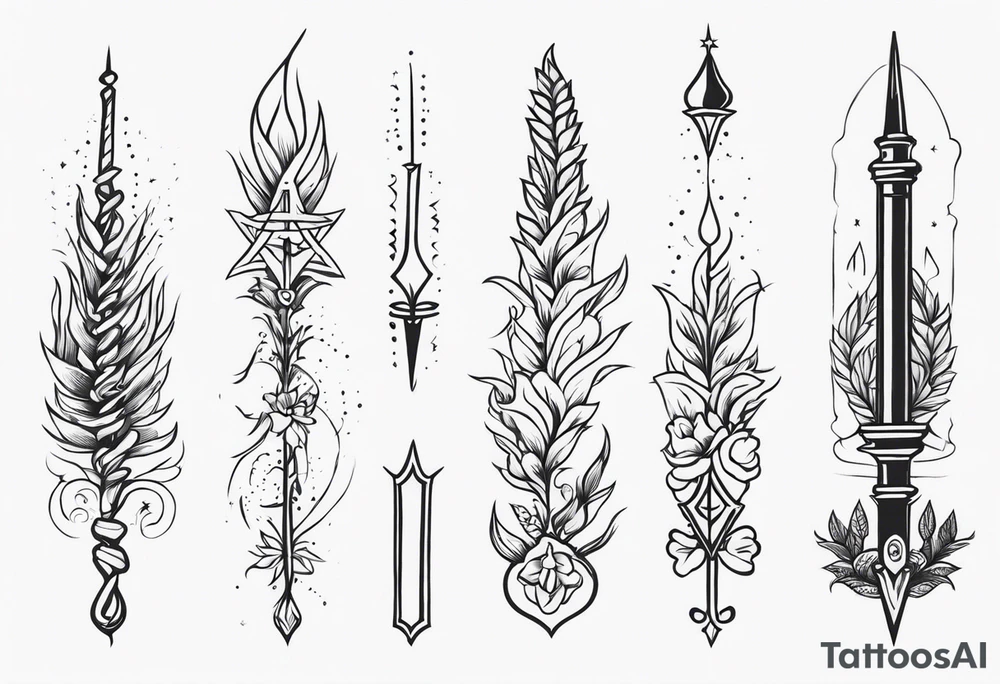 Blessed and highly favored spine tattoo tattoo idea