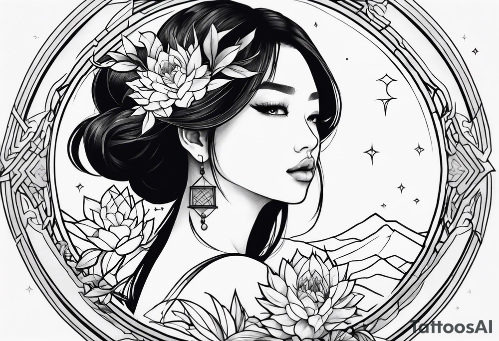LvLiang tattoo idea